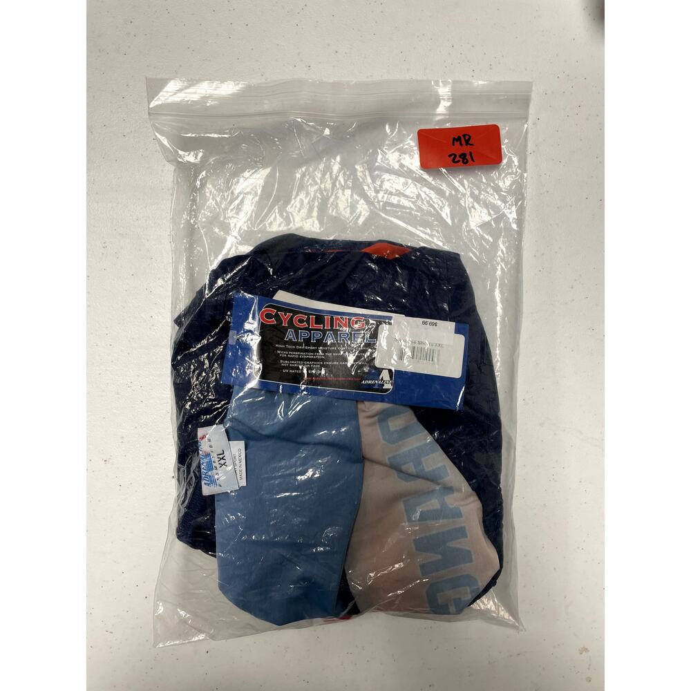 ADRENALINE PROMOTIONS NEW Syracuse University Go Orange Cycling Shorts XXL